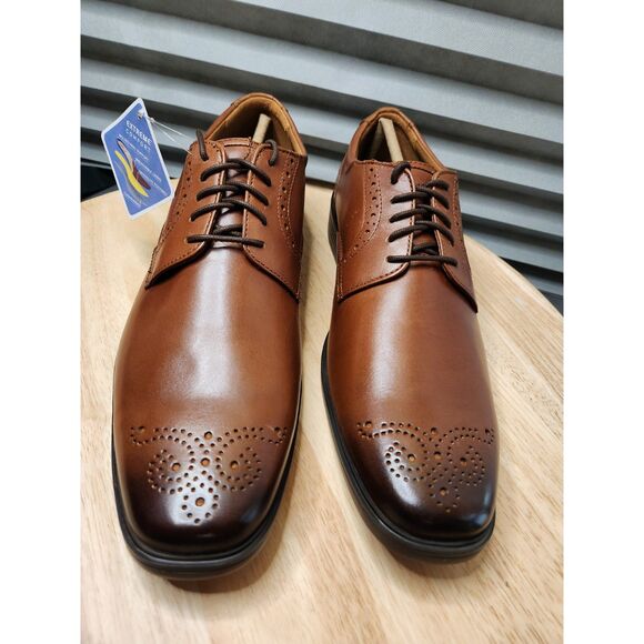 Clarks Clarkslite Men’s Dress Shoes – Size 13, Tan Combi, New in Box - Picture 9 of 13